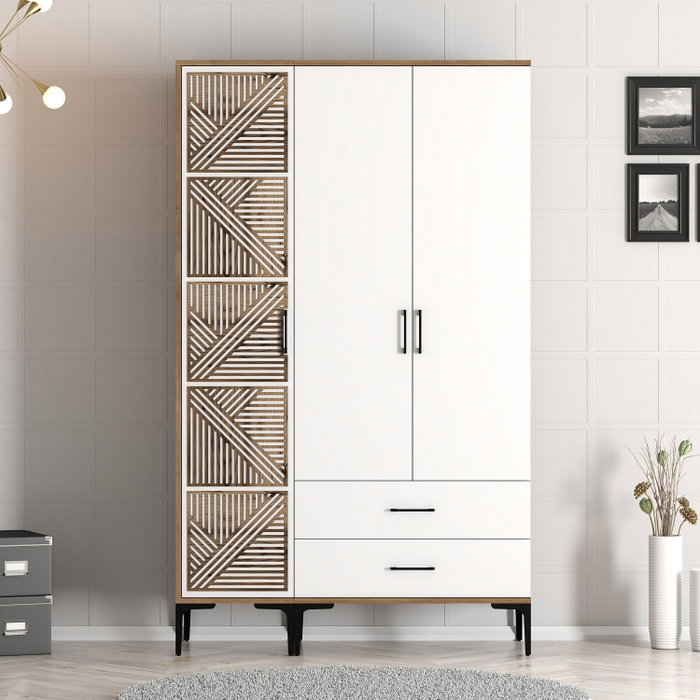 Hanah Home Kumsal PT - Nogal y blanco Hanah Home Kumsal PT - Nogal y blanco